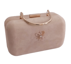 Bolso Rosa Palo Ante Broche, diseño minimalista y elegante en ante suave. Funcionalidad y estilo para cualquier ocasión. ¡No te quedes sin él!