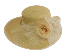 Sombrero Grande Plumeti y Visón | Elegancia atemporal y diseño sofisticado con materiales premium para looks versátiles y distinguidos.