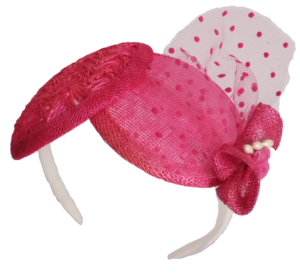 Diadema Doble Panette Fucsia