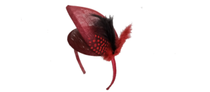 Panette Hoja Burdeos con Adornos