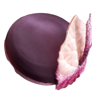 Raso Morado Hoja